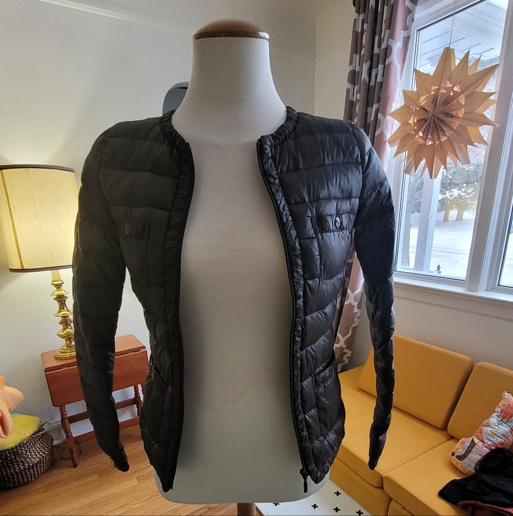 Benetton down zip up